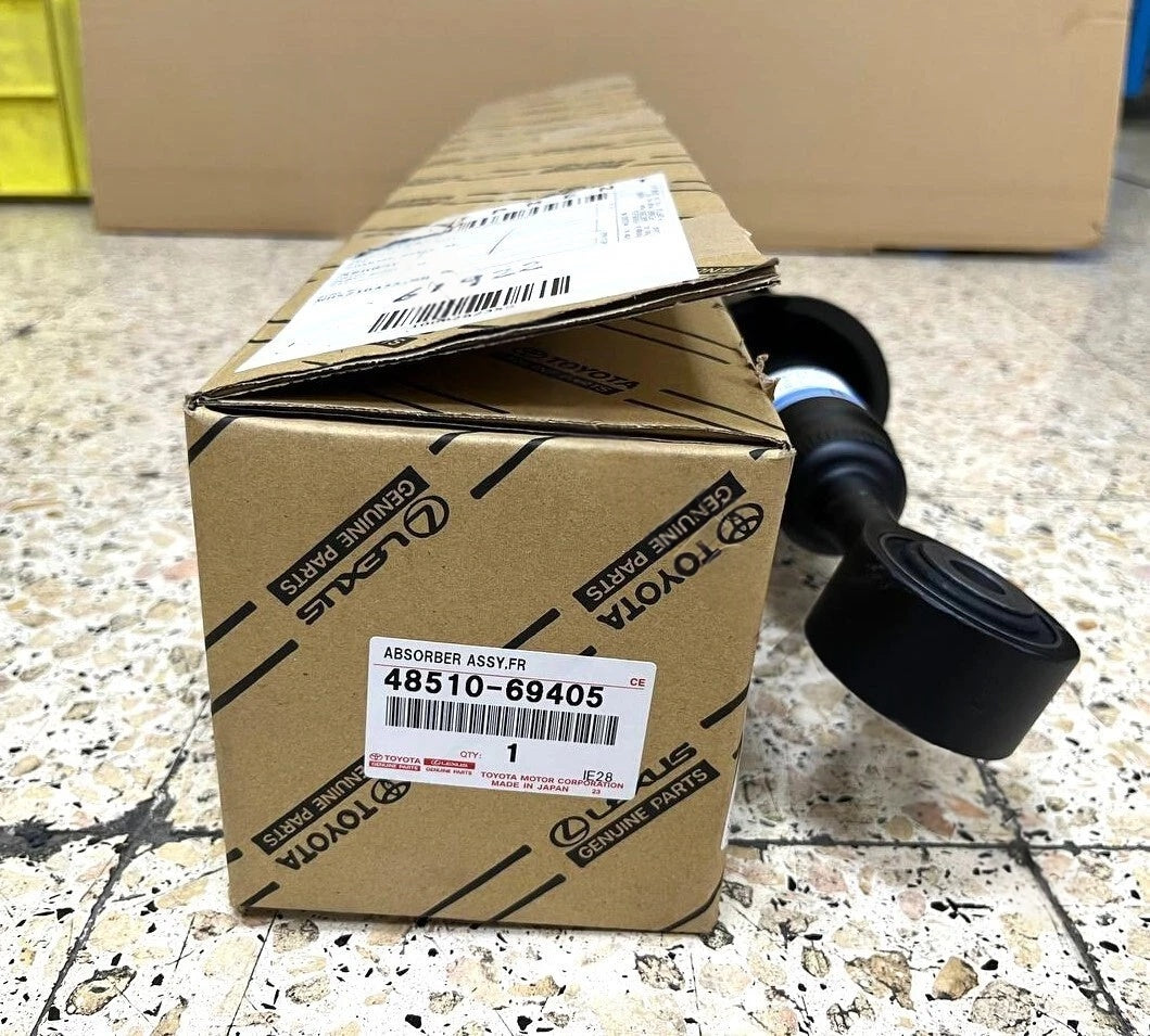 Genuine Toyota 4851069405 Absorber Assy Shock Front RH Or LH 48510-69405 OEM - GK Auto Parts