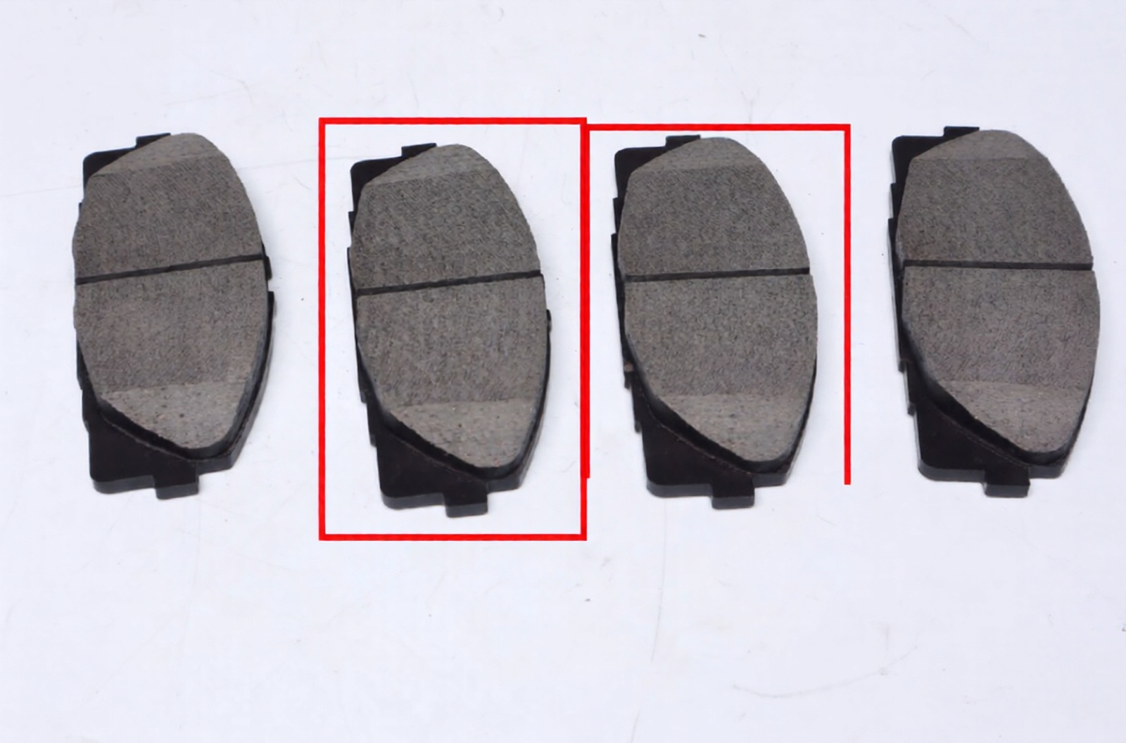 04465YZZH5 Genuine Toyota BRAKE PAD KIT 04465-26420/21 04465-YZZH5 - GK Auto Parts