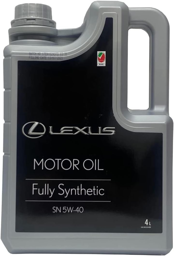 Lexus Motor Oil Fully Synthtic SN 5W-40 4L OEM