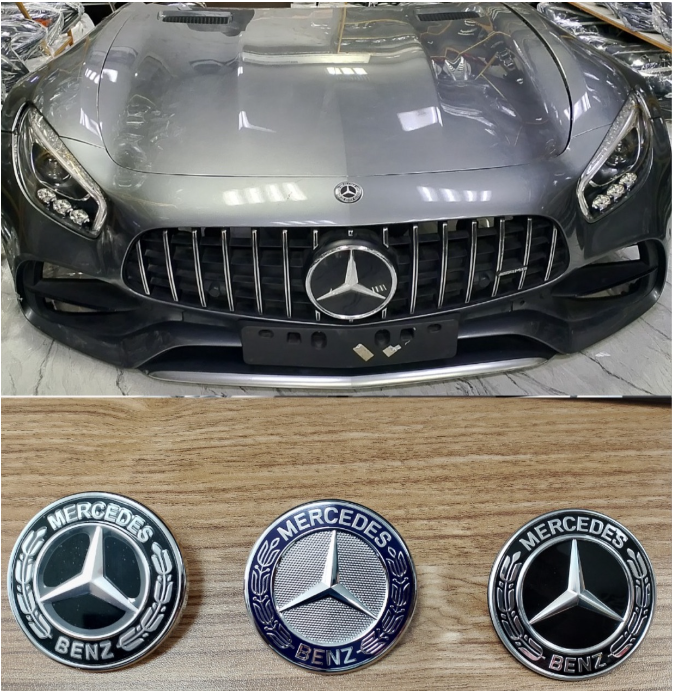 Mercedes-Benz Front Body + Emblems – Aftermarket / Used