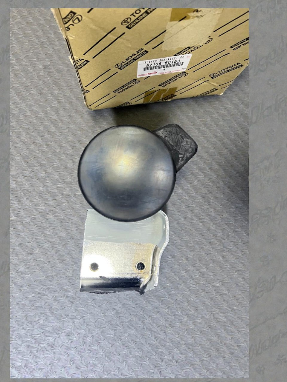 52106-60153 Toyota Bumper sub-Assy, Rear RH 52106-60153, New Genuine OEM Part - GK Auto Parts