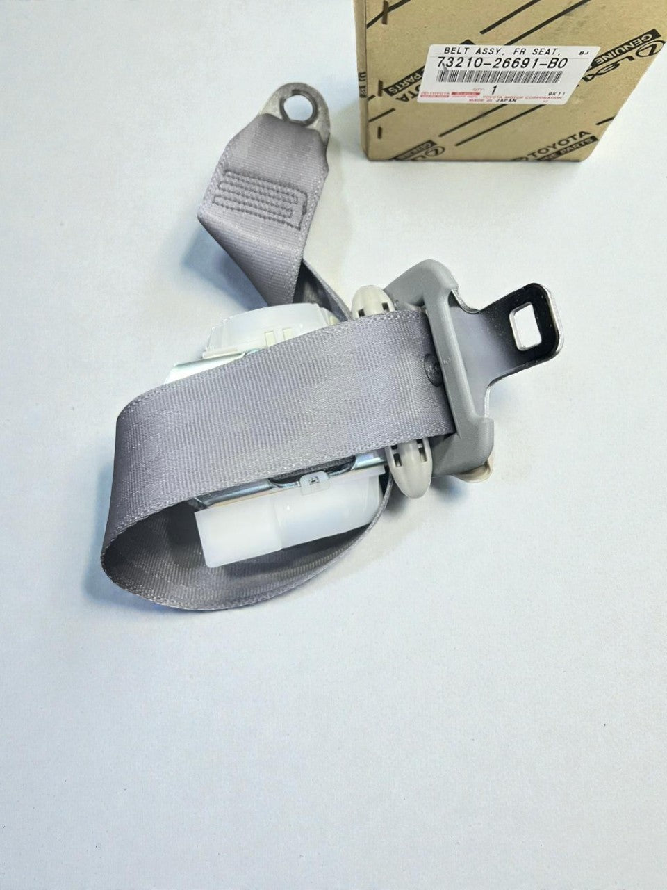 73210-26691-B0 Toyota Belt Assy, front seat outer, LH 73210-26691-B0, New Genuine - GK Auto Parts