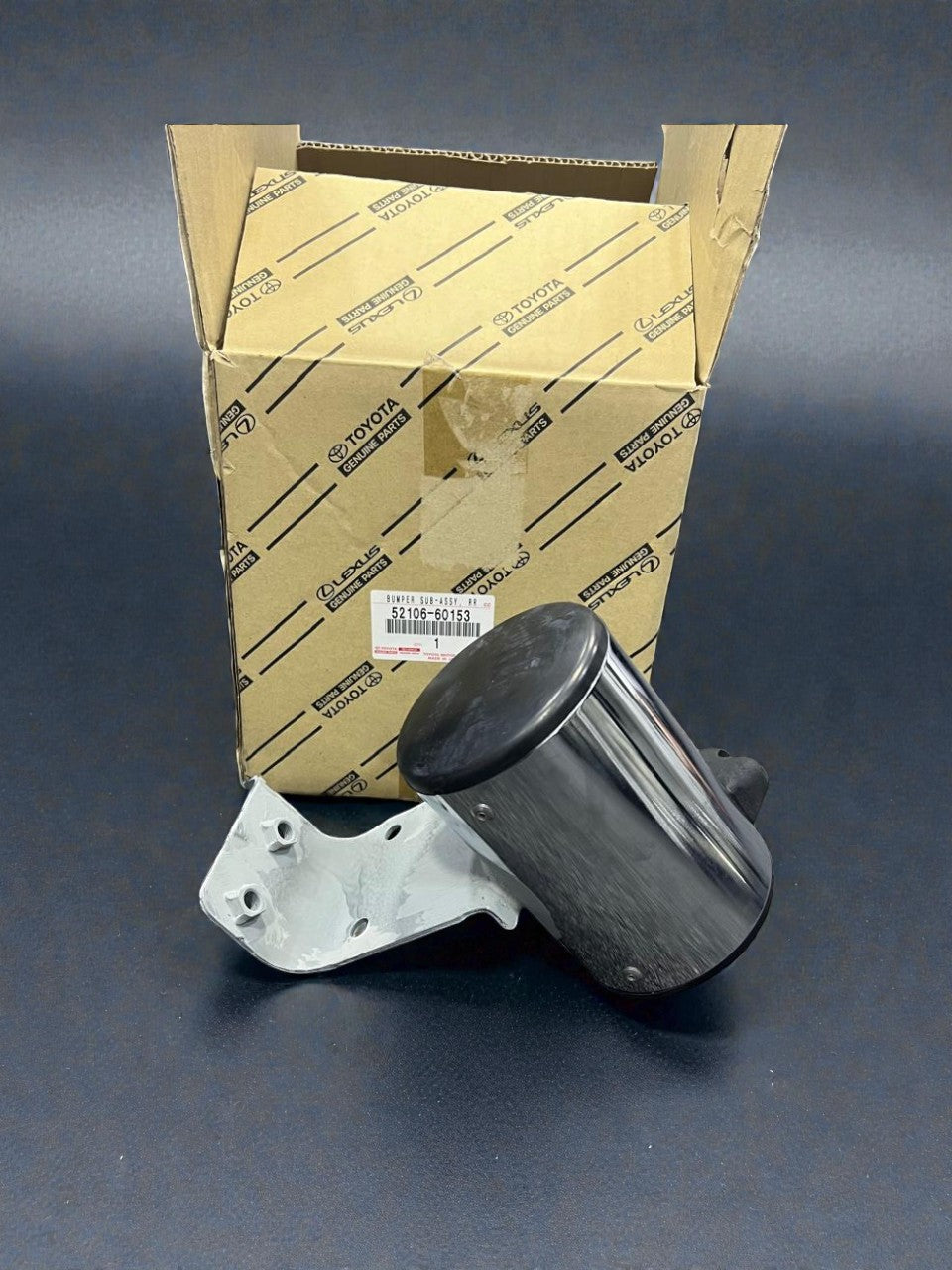 52106-60153 Toyota Bumper sub-Assy, Rear RH 52106-60153, New Genuine OEM Part - GK Auto Parts
