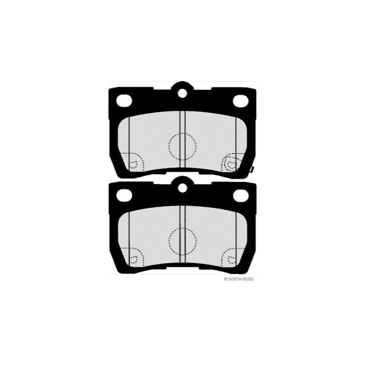 04466YZZAG Genuine Toyota,Lexus Pad Kit Disc Brake 04466-YZZAG - GK Auto Parts