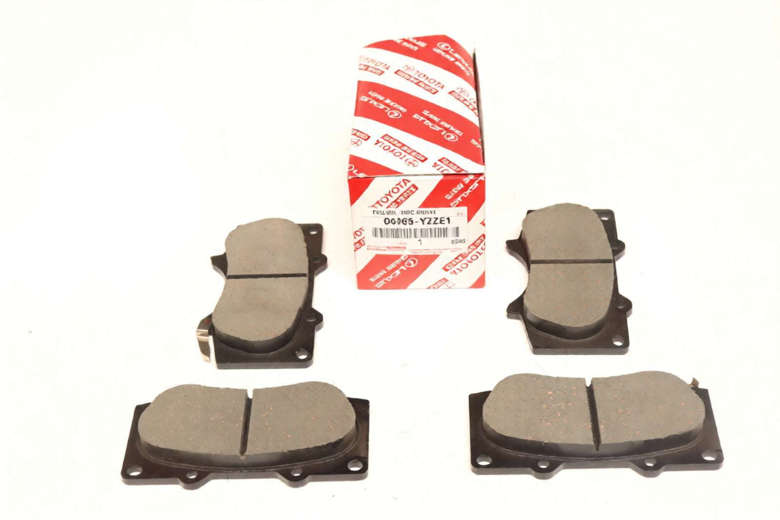 04465YZZE1 Genuine Toyota BRAKE PAD KIT 04465-YZZE1 - GK Auto Parts