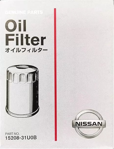 Genuine Engine Oil Filter & Sump Washer For Nissan GTR R35 VR38DETT 15208-31U0B - GK Auto Parts